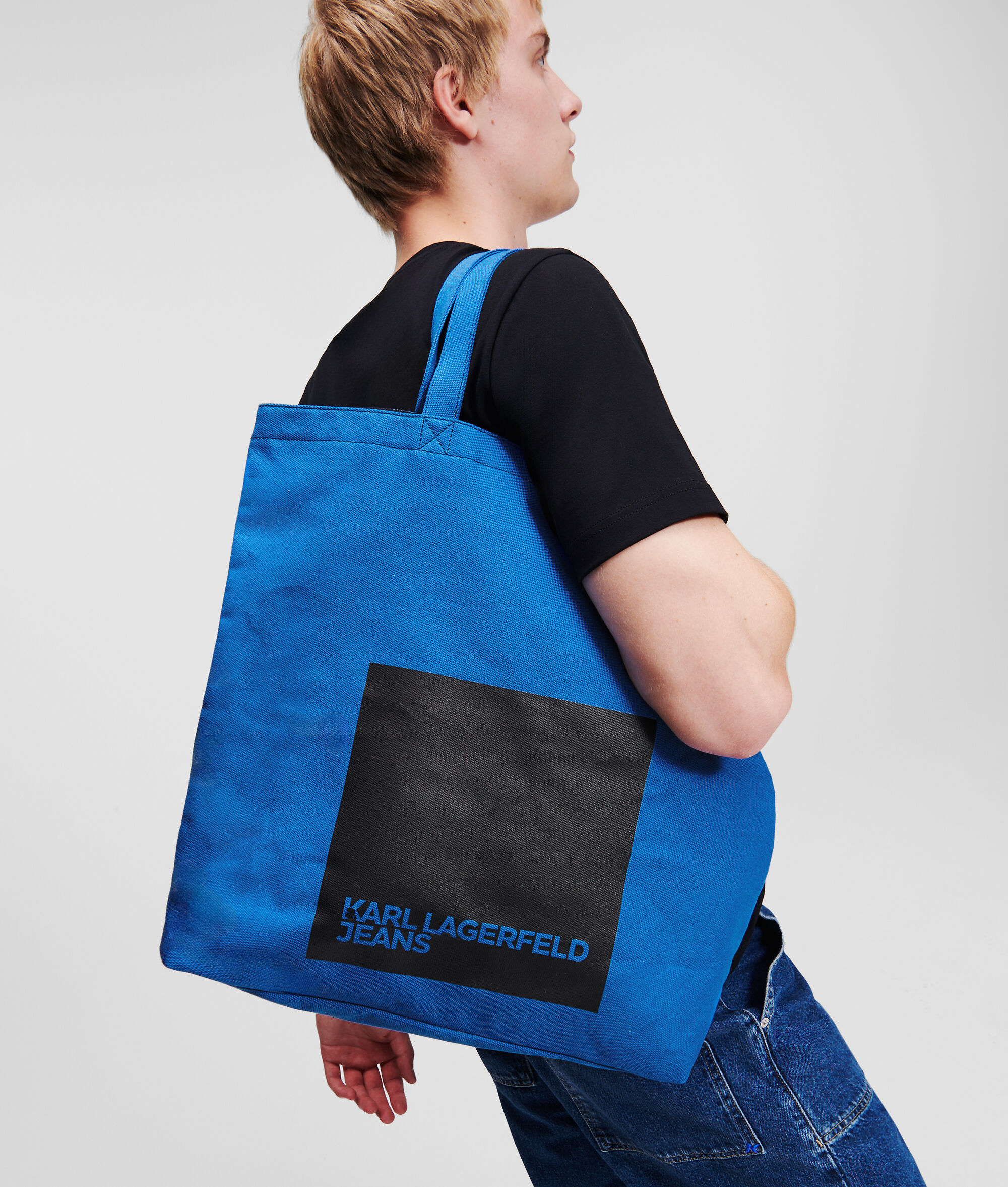 (image for) Accurate KLJ LOGO PATCH CANVAS TOTE